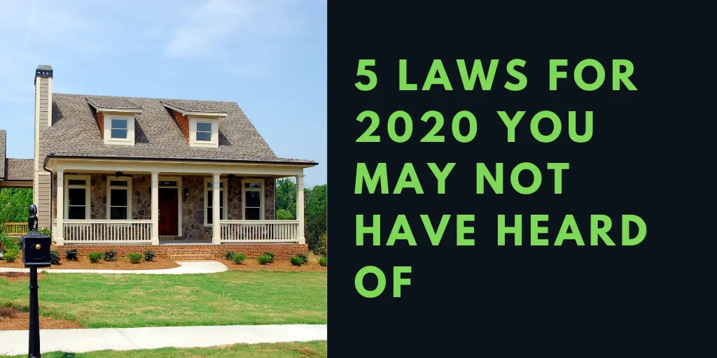 5 Laws for 2020 you may not have heard of article banner