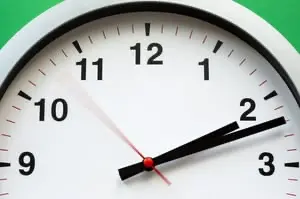 analogue clock face
